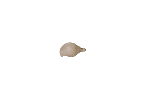 Antique Alabaster Perfume Bottle Finial