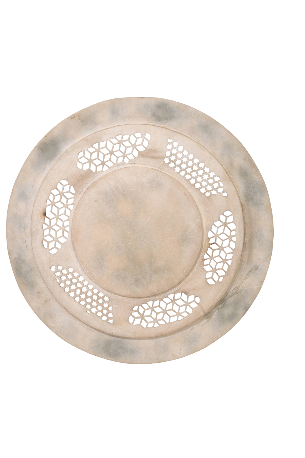 Inlaid Marble Decorative Plate