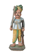 Hand-Painted Heritage Guard Figurine Set
