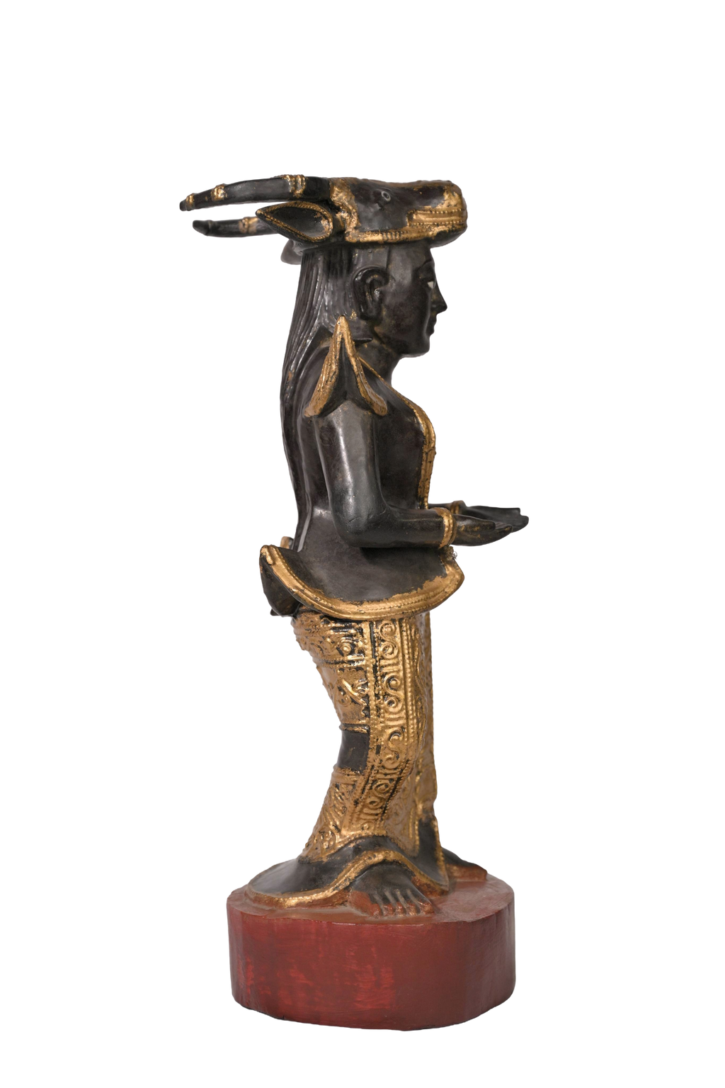 Antique Burmese Buddhist Devotional Figure