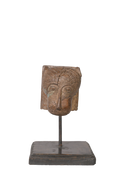 Tribal Primate Totemic Head Sculpture