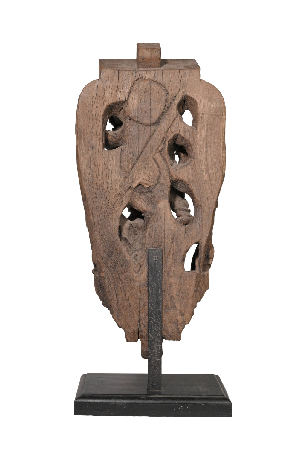 Mythic Guardian Temple Carving