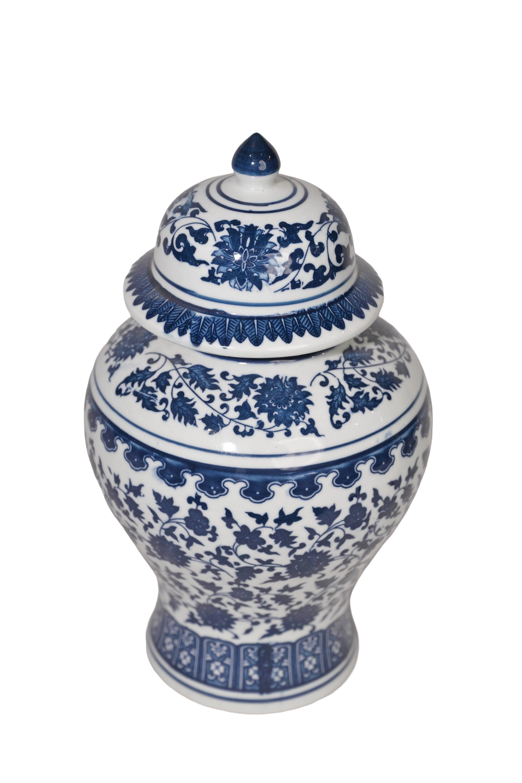 Blue White Porcelain Ginger Jar Collection