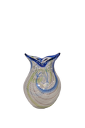 Contemporary Swirl Glass Vase