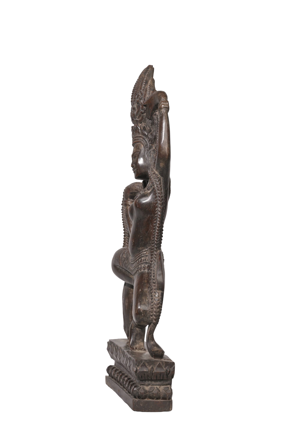 Celestial Grace: Cambodian Apsara Dancer Sculpture