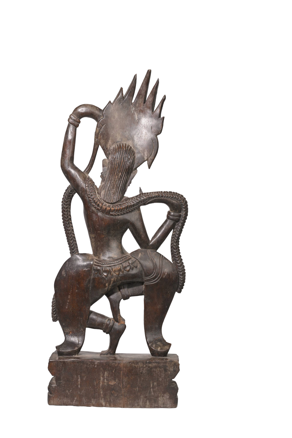 Celestial Grace: Cambodian Apsara Dancer Sculpture