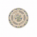 Inlaid Marble Decorative Plate