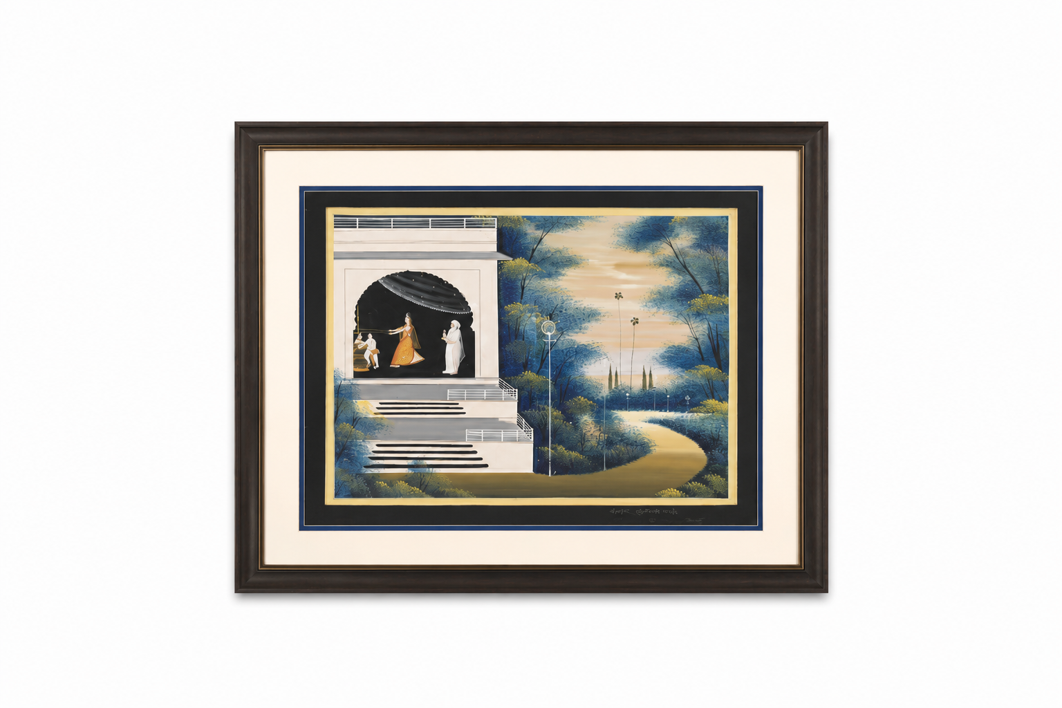 Nathdwara Temple Pichwai Devotional Painting