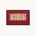 Vintage Lace Textile Wall Art