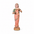 Pink Devotional Lady Sculpture